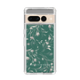 Slim Protection Case［ MERCURYDUO - BotanicalFlower - Green ］