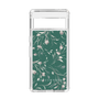 Slim Protection Case［ MERCURYDUO - BotanicalFlower - Green ］