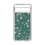 Slim Protection Case［ MERCURYDUO - BotanicalFlower - Green ］