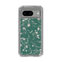 Slim Protection Case［ MERCURYDUO - BotanicalFlower - Green ］
