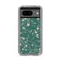 Slim Protection Case［ MERCURYDUO - BotanicalFlower - Green ］