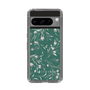 Slim Protection Case［ MERCURYDUO - BotanicalFlower - Green ］