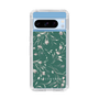 Slim Protection Case［ MERCURYDUO - BotanicalFlower - Green ］