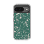Slim Protection Case［ MERCURYDUO - BotanicalFlower - Green ］