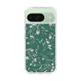 Slim Protection Case［ MERCURYDUO - BotanicalFlower - Green ］