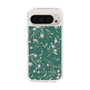 Slim Protection Case［ MERCURYDUO - BotanicalFlower - Green ］