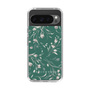 Slim Protection Case［ MERCURYDUO - BotanicalFlower - Green ］
