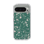 Slim Protection Case［ MERCURYDUO - BotanicalFlower - Green ］