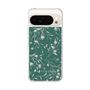 Slim Protection Case［ MERCURYDUO - BotanicalFlower - Green ］