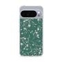 Slim Protection Case［ MERCURYDUO - BotanicalFlower - Green ］