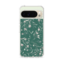 Slim Protection Case［ MERCURYDUO - BotanicalFlower - Green ］