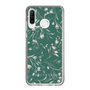 Slim Protection Case［ MERCURYDUO - BotanicalFlower - Green ］