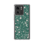 Slim Protection Case［ MERCURYDUO - BotanicalFlower - Green ］