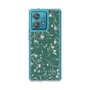 Slim Protection Case［ MERCURYDUO - BotanicalFlower - Green ］