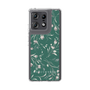 Slim Protection Case［ MERCURYDUO - BotanicalFlower - Green ］