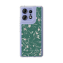 Slim Protection Case［ MERCURYDUO - BotanicalFlower - Green ］