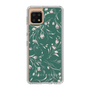 Slim Protection Case［ MERCURYDUO - BotanicalFlower - Green ］