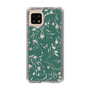 Slim Protection Case［ MERCURYDUO - BotanicalFlower - Green ］