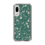 Slim Protection Case［ MERCURYDUO - BotanicalFlower - Green ］