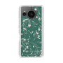 Slim Protection Case［ MERCURYDUO - BotanicalFlower - Green ］
