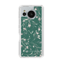 Slim Protection Case［ MERCURYDUO - BotanicalFlower - Green ］