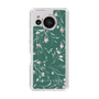 Slim Protection Case［ MERCURYDUO - BotanicalFlower - Green ］