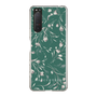 Slim Protection Case［ MERCURYDUO - BotanicalFlower - Green ］
