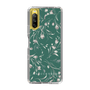 Slim Protection Case［ MERCURYDUO - BotanicalFlower - Green ］
