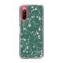 Slim Protection Case［ MERCURYDUO - BotanicalFlower - Green ］