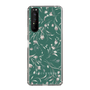 Slim Protection Case［ MERCURYDUO - BotanicalFlower - Green ］