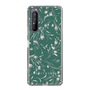 Slim Protection Case［ MERCURYDUO - BotanicalFlower - Green ］