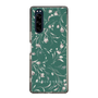 Slim Protection Case［ MERCURYDUO - BotanicalFlower - Green ］