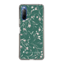 Slim Protection Case［ MERCURYDUO - BotanicalFlower - Green ］