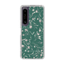Slim Protection Case［ MERCURYDUO - BotanicalFlower - Green ］