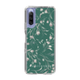 Slim Protection Case［ MERCURYDUO - BotanicalFlower - Green ］