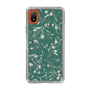 Slim Protection Case［ MERCURYDUO - BotanicalFlower - Green ］