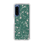 Slim Protection Case［ MERCURYDUO - BotanicalFlower - Green ］
