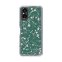 Slim Protection Case［ MERCURYDUO - BotanicalFlower - Green ］