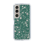 Slim Protection Case［ MERCURYDUO - BotanicalFlower - Green ］