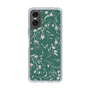 Slim Protection Case［ MERCURYDUO - BotanicalFlower - Green ］