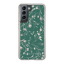 Slim Protection Case［ MERCURYDUO - BotanicalFlower - Green ］