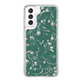Slim Protection Case［ MERCURYDUO - BotanicalFlower - Green ］