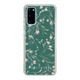 Slim Protection Case［ MERCURYDUO - BotanicalFlower - Green ］