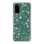 Slim Protection Case［ MERCURYDUO - BotanicalFlower - Green ］