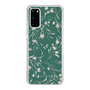 Slim Protection Case［ MERCURYDUO - BotanicalFlower - Green ］