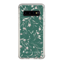 Slim Protection Case［ MERCURYDUO - BotanicalFlower - Green ］