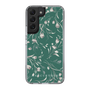 Slim Protection Case［ MERCURYDUO - BotanicalFlower - Green ］