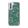 Slim Protection Case［ MERCURYDUO - BotanicalFlower - Green ］