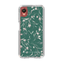 Slim Protection Case［ MERCURYDUO - BotanicalFlower - Green ］