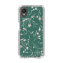 Slim Protection Case［ MERCURYDUO - BotanicalFlower - Green ］